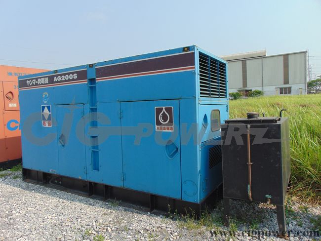 AG 200S Yanmar silent generator 
